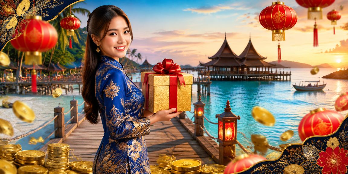 Pengguna wanita Malaysia menyemak rebat bonus platform dalam talian